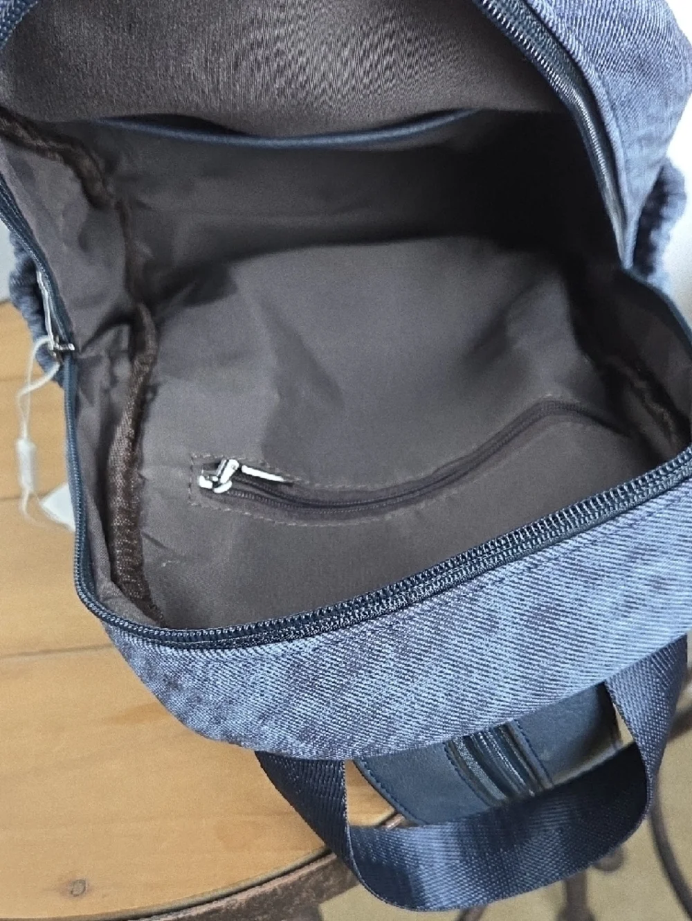 Cluci.. New Denim Casual Backpack -like New!